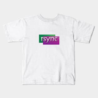 Rsync Logo HD Remake Kids T-Shirt